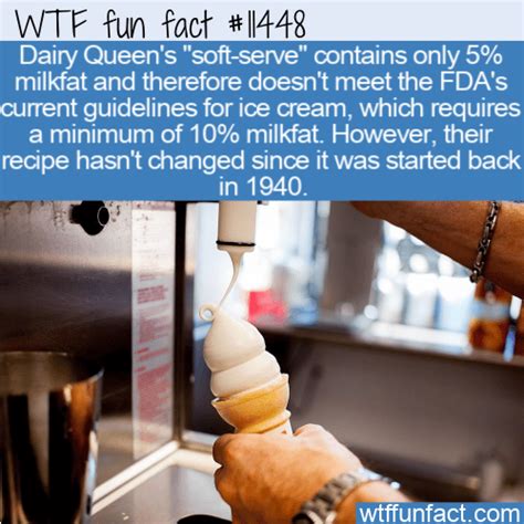 Wtf Fun Fact Soft Serve Vs Ice Cream
