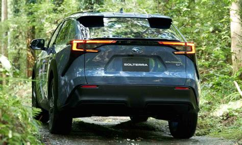 Meet Solterra Subarus First Electric Crossover Car Bsn