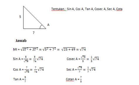 Matematika Sin Cos Tan Homecare24