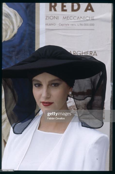 Portrait Of Italian Actress Stefania Sandrelli On The Set Of The