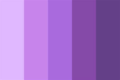 Purple Theme Color Palette