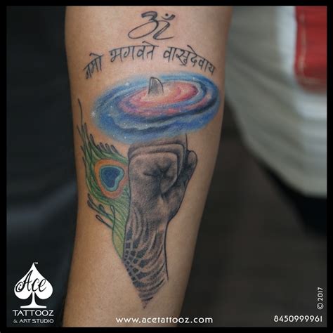 Lord Krishna Tattoo Designs Ace Tattooz And Art Studio Mumbai India