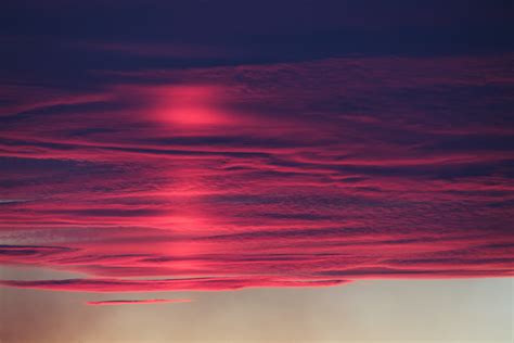 Red Pink Burning Clouds 4k Hd Nature 4k Wallpapers