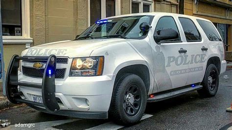 Cobourg Police Ghost Graphics 4 Chevy Tahoe Slicktop Old Police