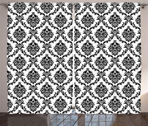Black White Damask Pattern Design Patterns