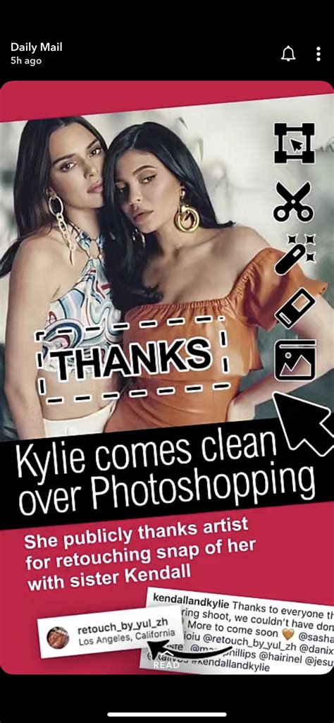 Kendall Kylie Ring Shots Jenners Retouching Kardashian Sisters Thankful Ring Pictures