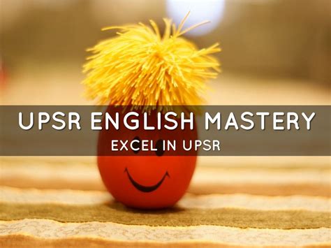 English upsr paper 2 section c you just provide the topic and the subject for which the. UPSR - ENGLISH MASTERY by malooi