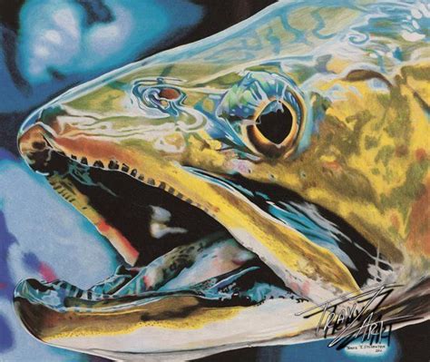 How to turn a photo into a pencil sketch or drawing in photoshop cc and cs6, plus how to create a color sketch effect using the photo's original colors, a. "Vibe" Colored pencil drawing of a Brook Trout by Travis J ...