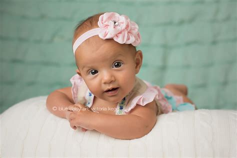 Olivia 4 Months Springfield Chatham Il Baby Photographer