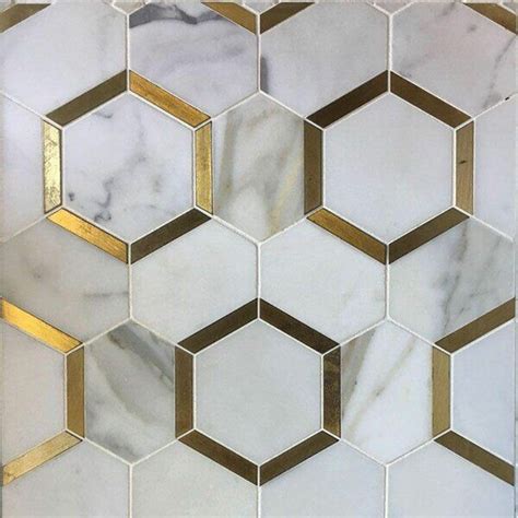 Calacatta Gold Marble Marble Mosaic Modern Marble Tile White Marble