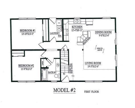 Bed Bath Mobile Home Floor Plans Floorplans Click