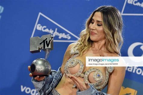 Argentine Singer And Actress J Mena Poses During The Mtv European Music