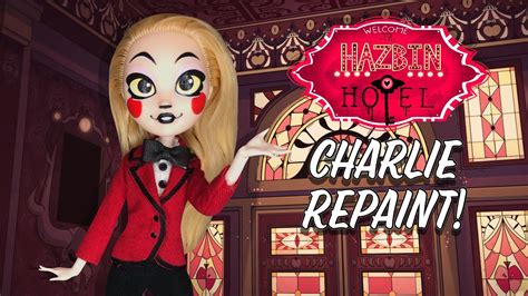 Repaint Charlie Hazbin Hotel Doll Youtube