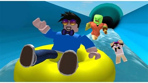 Playing Escape The Zombie Pool Obby Roblox Youtube