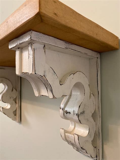 Large French Country Corbel Set Farmhouse Corbels Corbel Etsy