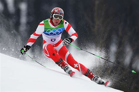 Bode Miller Fails To Finish Mens Giant Slalom Switzerlands Janka