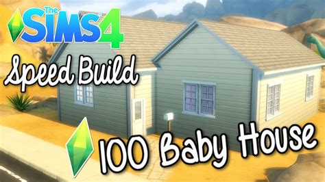 The Sims 4 Speed Build 100 Baby House Youtube
