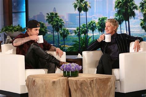 Justin Bieber Makes Another Appearance On Ellen Explains His Public