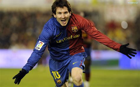 Fc Barcelona Piłkarz Lionel Messi