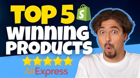 Top 5 Hot Shopify Winning Products To Dropship In This Week Youtube