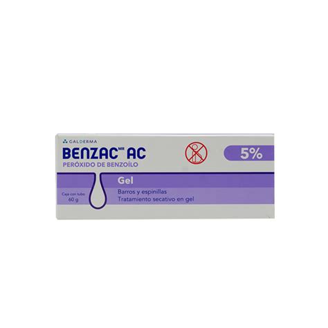 Benzac Ac 5 5 C 60 Gr Gel Galderma Farmacias Roma
