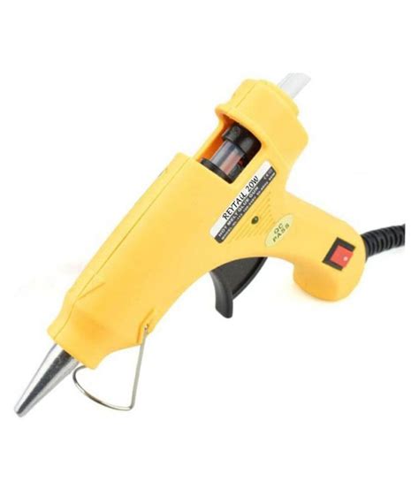 Reytail 20w Yellow Hot Melt Glue Gun Free 15 Sticks 20 Watt Glue Gun