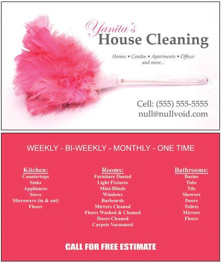 Carpets, i have learned a great deal by watching their operations and by. Samples of Cleaning Business Cards | ... Business Cards ...