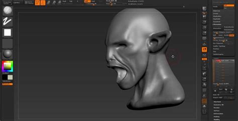 Zbrush Creature Mouth Next Step After Dynamesh Zbrush Zbrush