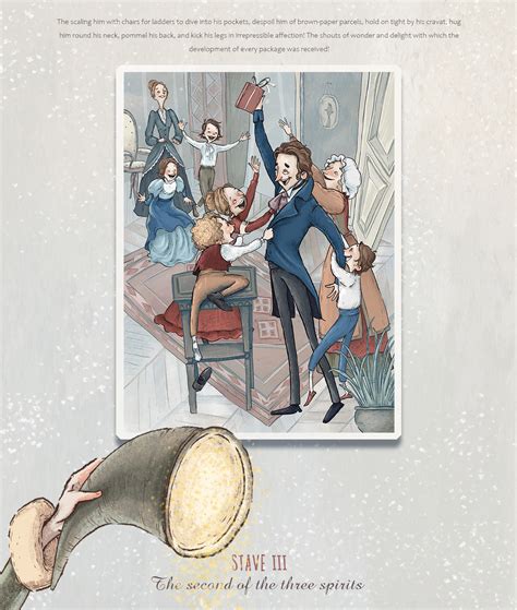 Book Illustrations A Christmas Carol On Behance