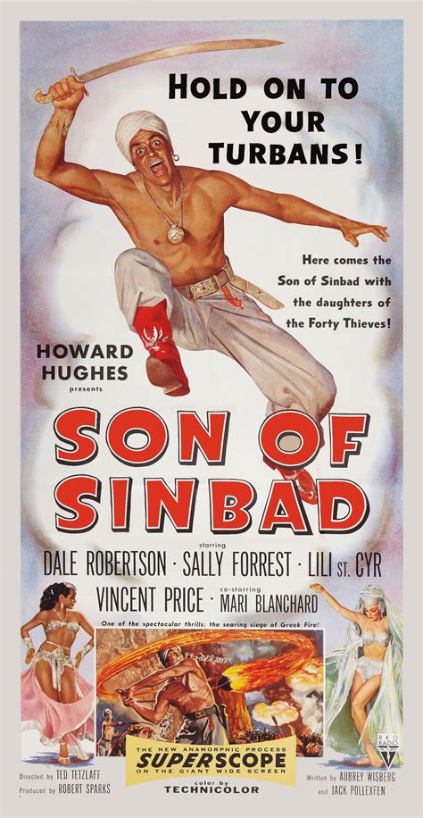 Son Of Sinbad 1955 Sinbad Sally Forrest Sons