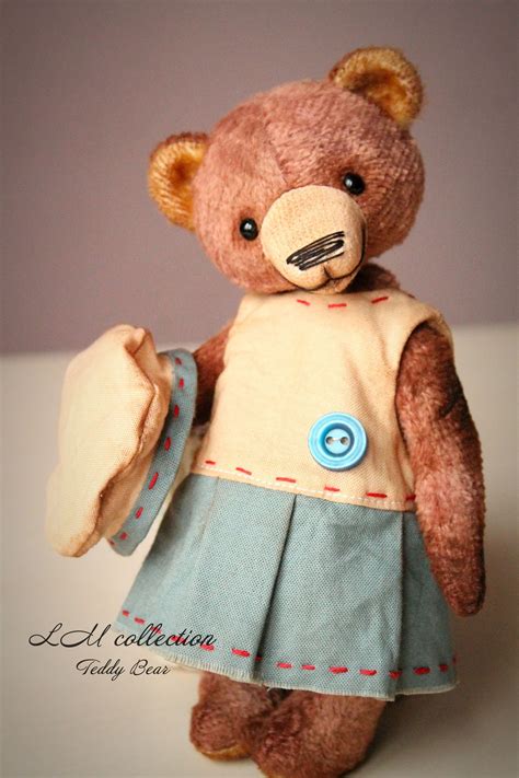 Teddy Bear Mary By Larisateddybear On Tedsby Teddy Bear Teddy Handmade Teddy Bears