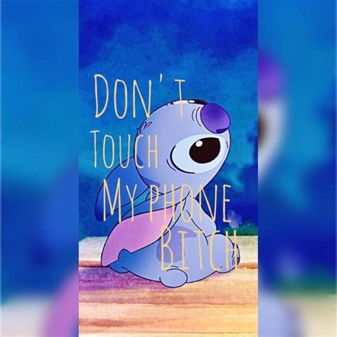 Don't Touch My Phone Stitch Wallpapers - Top Free Don't Touch My Phone