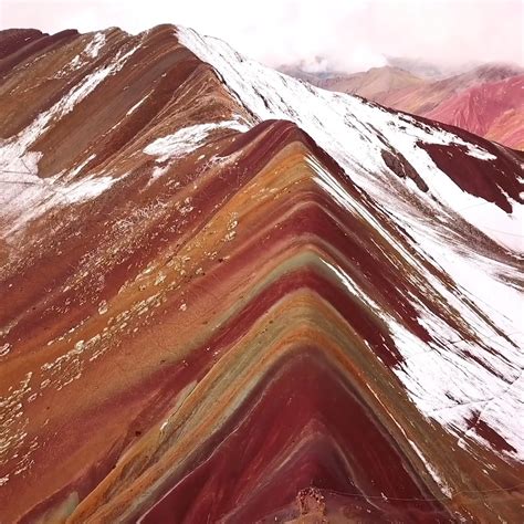 Rainbow Mountain Peru Discovery Globe 17000 Feet Above Sea Level