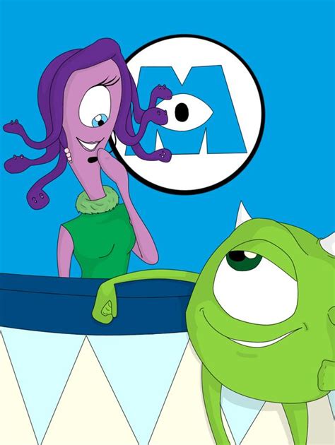 Celia And Mike Wazowski Mike And Sulley Disney Monsters Monsters Inc