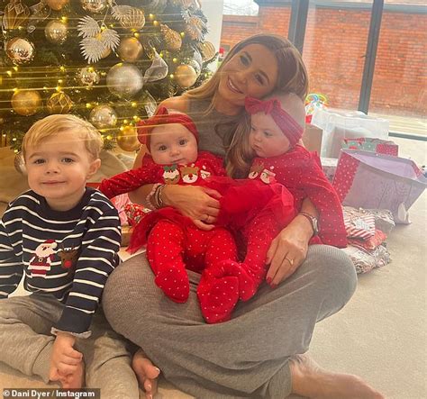 Dani Dyer Shows Off Dazzling New Ring As She Poses With Twin Daughters Summer And Star 7 Months