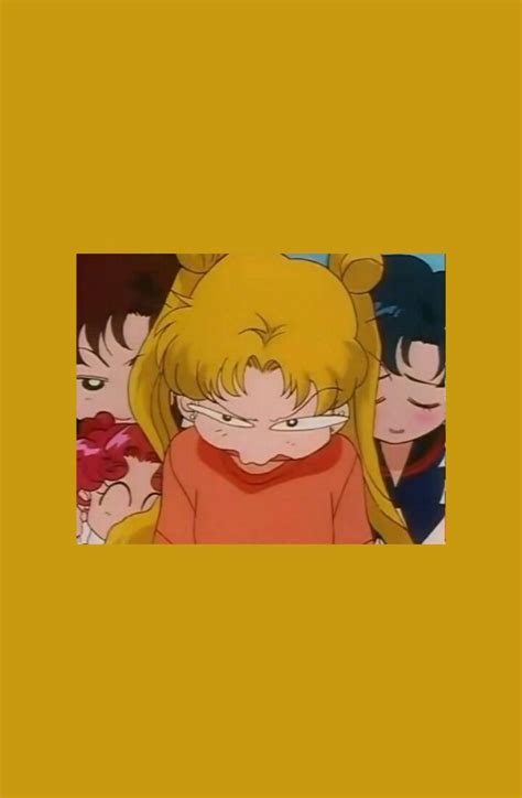 Yellow Aesthetic Anime Wallpaper