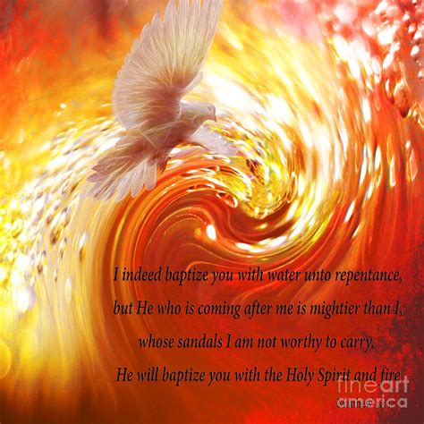 Holy Spirit And Fire Mixed Media By Beverly Guilliams Pixels