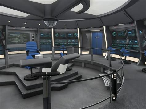 Bridge Of Excelsior Class Starship Sci Fi Art Pinterest