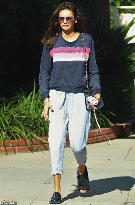 Nina Dobrev Ditches The Crutches But Is Still Wearing Her Foot Brace
