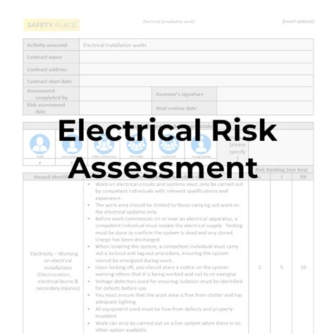 Electrical Safety Risk Assessment
