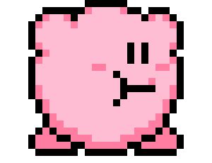 Fat Kirby Pixel Art Maker