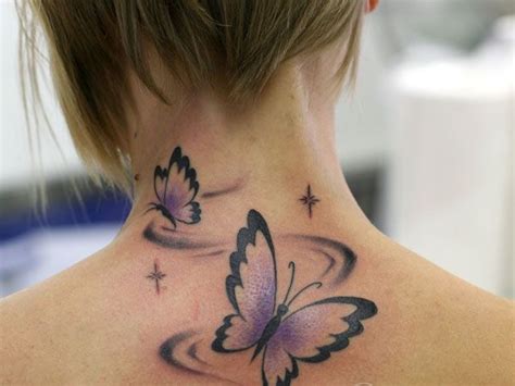 Check spelling or type a new query. Springtime | Back of neck tattoo, Butterfly tattoo designs ...