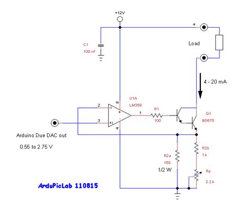 Ardupiclab 4 20 Ma Current Output For Arduino Due