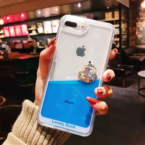 One Piece Anime Dynamic Liquid Iphone Case For Iphone 13 Case Etsy Uk