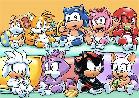 Sonic Babies By Viraljp On Deviantart