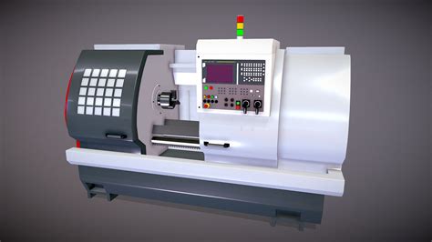 Turning Lathe Cnc Cormak Buy Royalty Free 3d Model By Omg3d 703388f