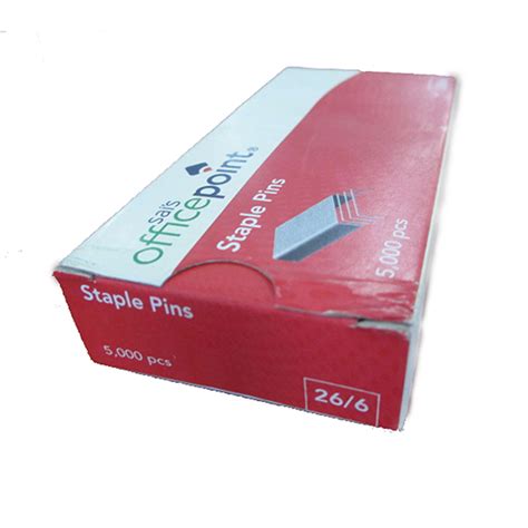 Officepoint Staple Pins 266 1000s Office Mart