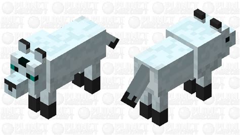 Artic Wolf Minecraft Mob Skin