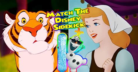 Only A Disney Expert Can Match These Sidekicks To Their Heroes