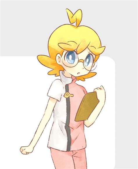 Clemont In Nurse Outfit Raichu Pikachu Pokemon Characters Mario Characters Fictional